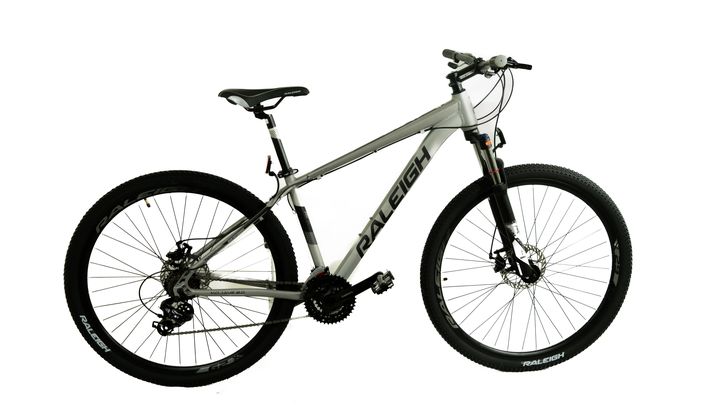 Bicicleta Raleigh Mojave 2.0 / Talle: 19"/L / Gris/Negro / Cuadro de aluminio / FRENOS A DISCO HIDRAULICOS- 21 Vel / Rodado 29 / Línea 2026. - Vista 1