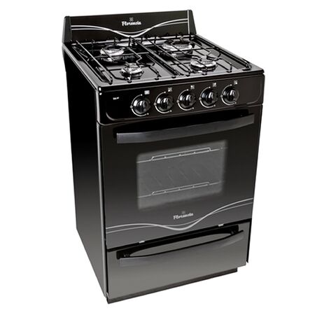 Cocina Florencia 56cm Negra MG Resp. vidrio VSH FLOR5517NGAZ