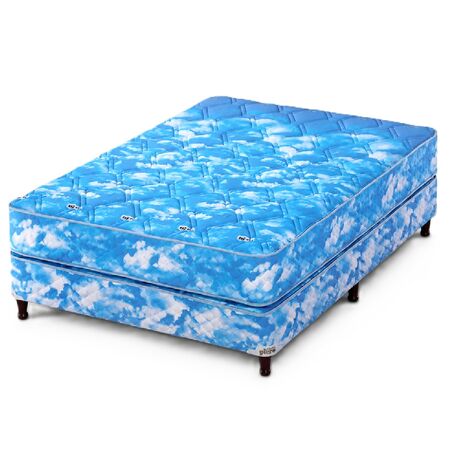 Sommier Y Colchon Piero Corona Real Hc 140X190X26 2 Plazas