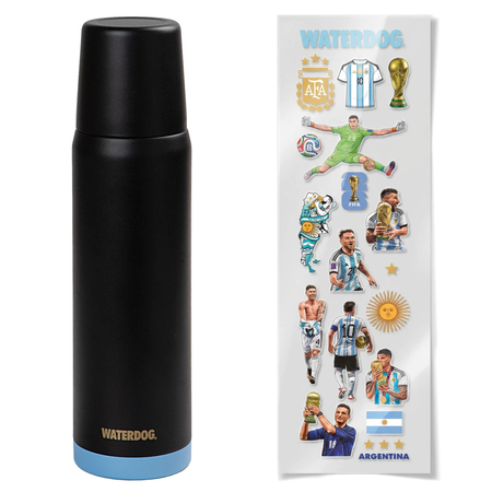 BOTELLON TERMICO WATERDOG 1000CC MUNDIAL (C:NEGRO OBUS1000BKWC)