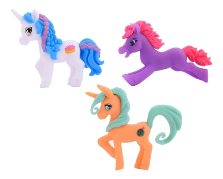 The Sweet Pony Set Colorfun Coleccionable x6 2317 Ditoys 