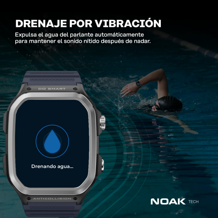 Smartwatch Noak Fit Pro 1.85" TFT-LCD 5ATM GPS - Vista 8