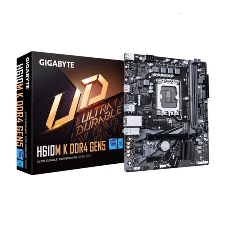 Mother Gigabyte H610M K DDR4 GEN 5 1700 (12va|13va|14va Gen)
