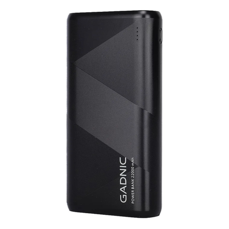 CARGADOR GADNIC POWER BANK 15.000MAH (C:NEGRO BC00019N)