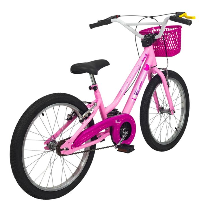 Bicicleta Infanti R20 Rosa Claro - Vista 5