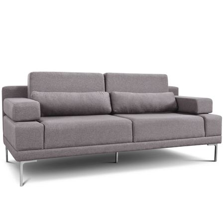 Sillon 2 Cuerpos Verona Tela Shot Mastic Antimanchas Espacity