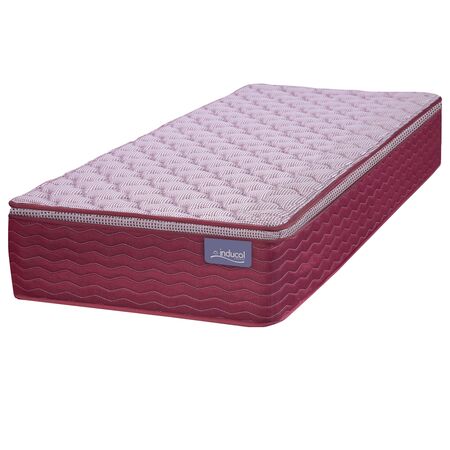 Colchon Inducol April Granada 1 plaza y media 100x190x24cm de Resortes Bonnell y Pillow Top de Jackard