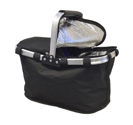 Canasta Picnic Con Cooler Negra