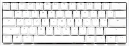 Teclado Gamer Ducky One 2 Mini RGB Cherry Mx Brown Double-shot Pbt Mecanico White Iso Espanol