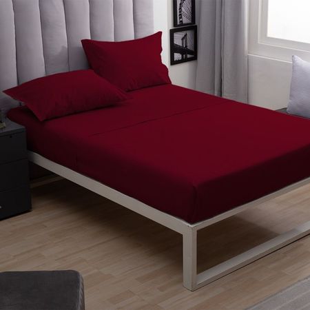 Sabana Queen Casablanca Oro Plus Scarlet Sage