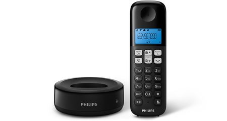 Teléfono inalámbrico Philips (D1311B/77)