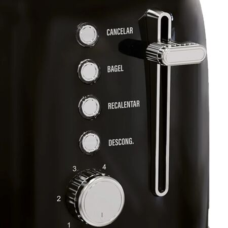 Tostadora Electrica Liliana Retrotoast AT928N 850W