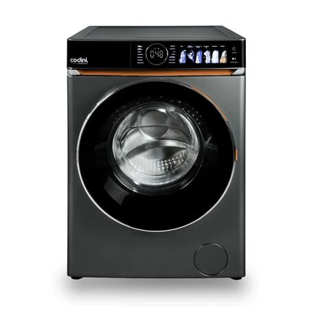 Lavasecarropas Codini 10 kg Carga Frontal Gris