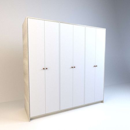 Placard De Abrir 1,8m 6 Puertas 4 Cajones Nevado Everest Tables