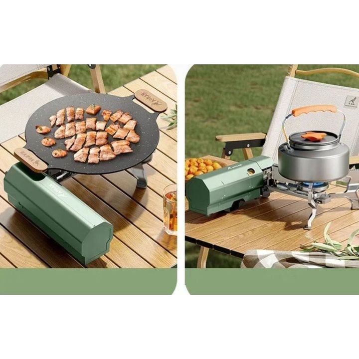 Estufa De Camping Genérica Butano Plegable Con Bolso Anafe - Vista 4