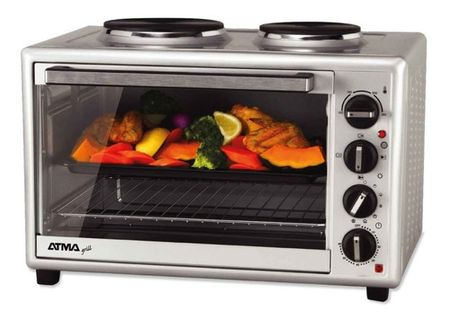 Horno Eléctrico Grill Atma Hg4022api Con Anafes 40 Lts