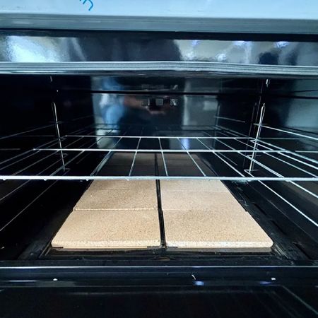 COCINA SAHO KUMA 18069 820 5 HORNALLAS PUERTA VIDRIO FUNDICION ACERO INOX