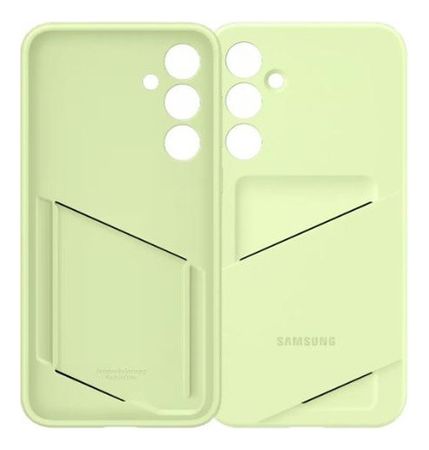 Funda con tarjetero para Samsung Galaxy A35 5G Verde Lima