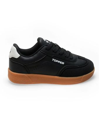 Zapatillas Topper Polaris Kids Niños Moda Negro