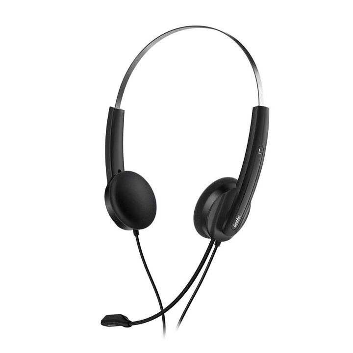 Auriculares + Mic GENIUS HS-220U USB-C 2.4MT - Vista 3