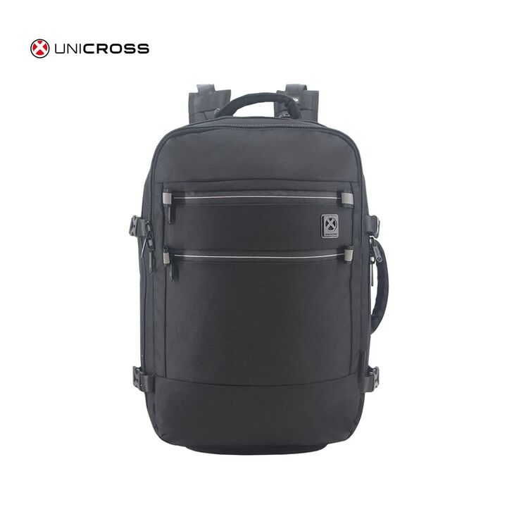 Mochila Travel Negra Unicross Porta Notebook - Vista 1