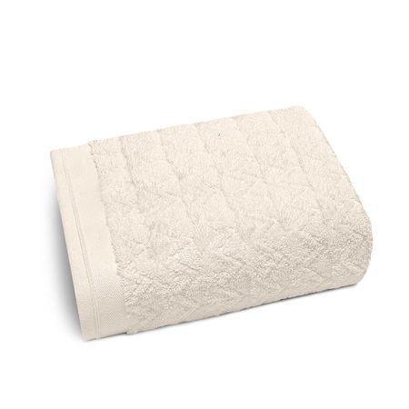 Toalla Felpada Línea 50 x 80 color Marfil Espácity