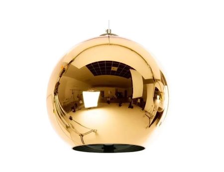 Colgante Tom M 30Cm Espejado Oro