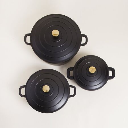 SET X 3 OLLAS ALUMINIO - 20/24/28 CM