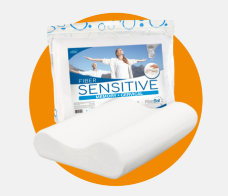 Almohada viscoelástica con memoria sensitive - Fiberball