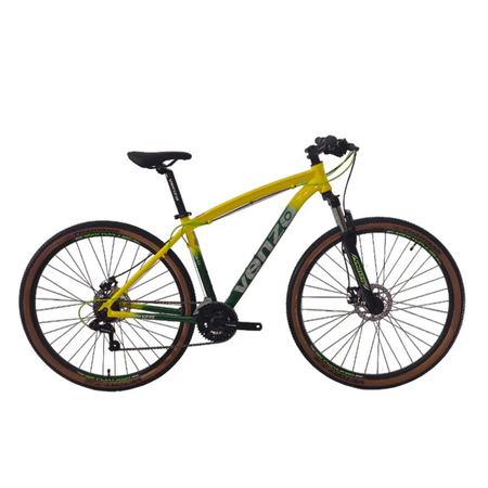 Bicicleta MTB Venzo Loki R29 21V Talle M Verde/Amarillo Disco Mec.