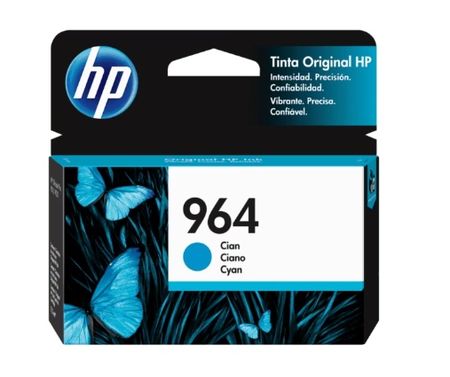 Cartucho HP 964 Cyan Original Ink Cartridge