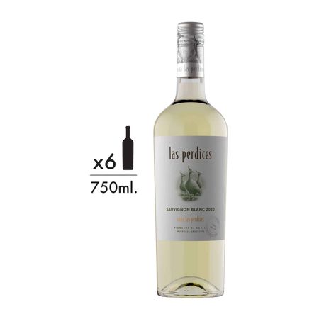 Vino Blanco Las Perdices Sauvignon Blanc Caja x 6