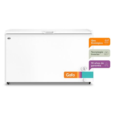 Freezer Gafa Horizontal Inverter Fghi400B-Xl Blanco
