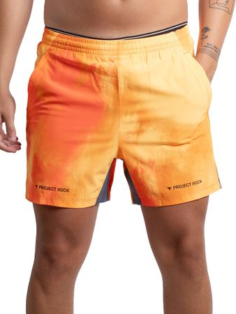 Short Under Armour Project Rock Ultimate Hombre Training Naranja
