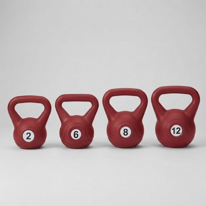 Pesa Rusa 2 Kg + Pesa Rusa 6 Kg + Pesa Rusa 8 Kg + Pesa Rusa 12 Kg - Vista 2