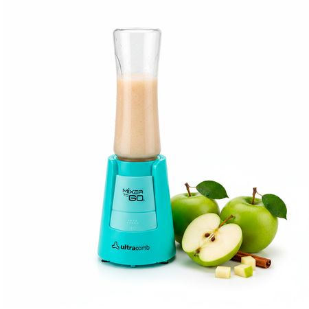 Licuadora Portátil Mixer ToGo Lc2203 Ultracomb Jarra Plástico Celeste