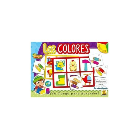 Juego De Mesa Los Colores 319 Implas