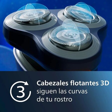 Afeitadora Philips S Serie  Inalambrica Azul
