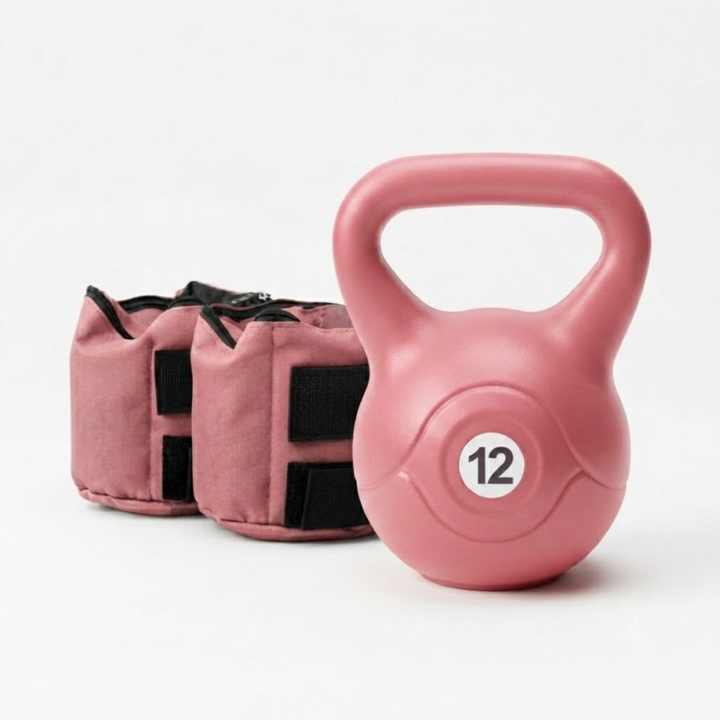 Combo Pesa Rusa 12 kg + Par de Tobilleras 3 kg - Vista 4