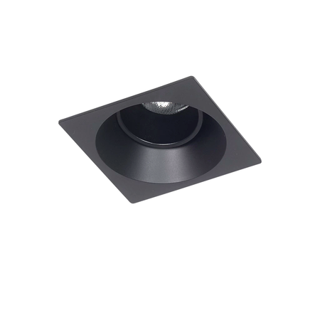 Spot Embutido Cuadrado Movil Olu Gu10 Dicro Antideslumbre Negro