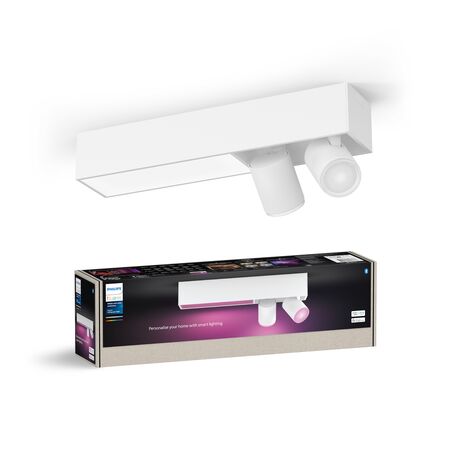 Philips Hue Plafón Led Inteligente Centris 2 Spots Blanco