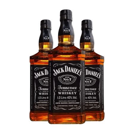 Whisky Jack Daniels 1000 ml Caja x 3