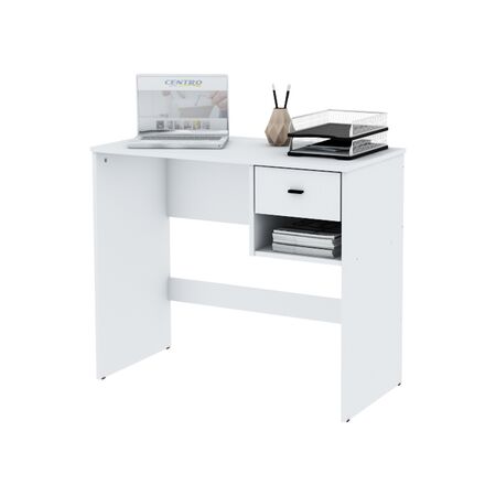 Escritorio Oficina Mesa P/pc Con Estante Y Cajon Imperdible!