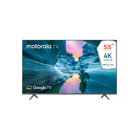 Smart Tv Led MOTOROLA 55" MT5510 UHD 4K Google TV Negro