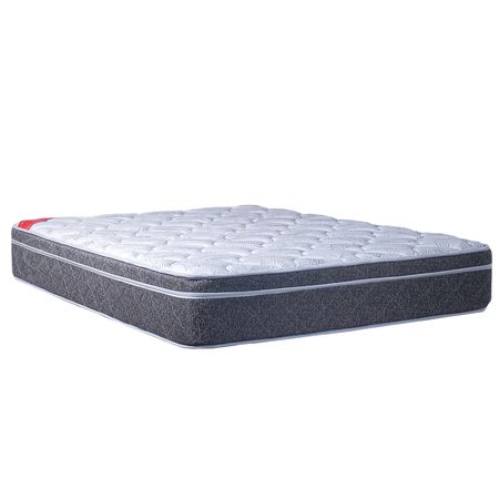 Colchon Maxiking Crepusculo 1 Plaza y Media 100x190x28cm Espuma de Alta Densidad Pillow Firme