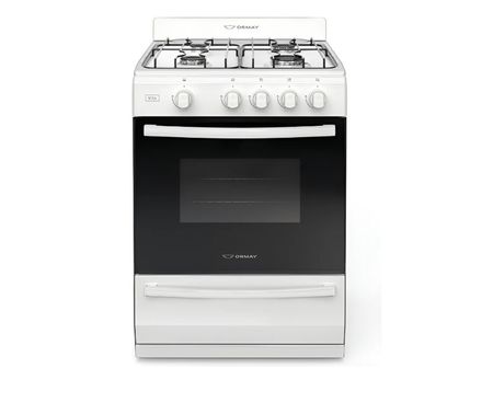 Cocina 57.6cm Multigas 4 Hornallas Vita Blanca Ormay