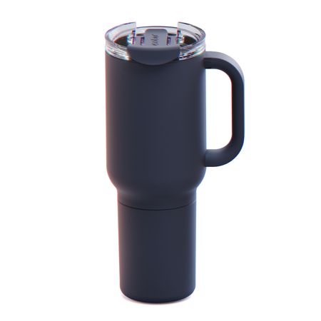 Vaso Asobu Duplex 660 ml + 360 ml - Black