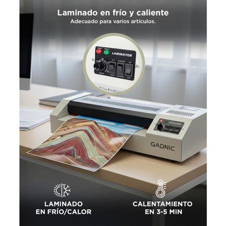 Plastificadora Gadnic PLA3 A3/OF/A4