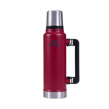 Termo Clasico 1.4 Lts. Asa Plegable Rojo Stanley (10-08999-040)