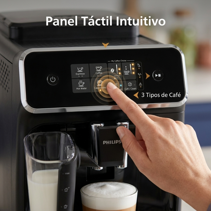 Cafetera Expresso Philips Ep2231/42 Serie 2200 1.8l 15 Bares - Vista 3